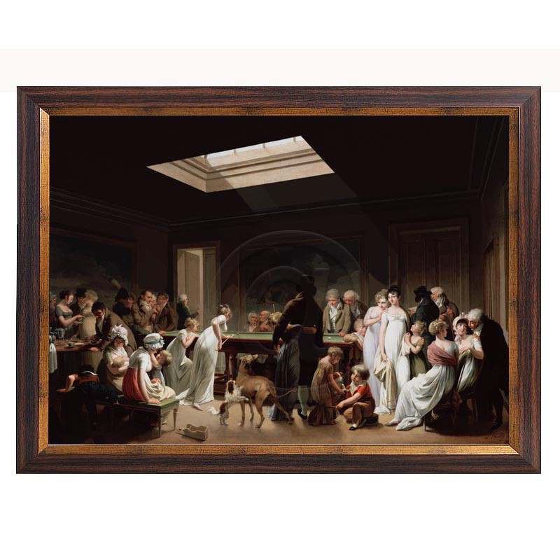 REPRODUKTSIYA_V_RAME_AFG_PROFI_IGRA_V_BILYARD_08714_50X68SM