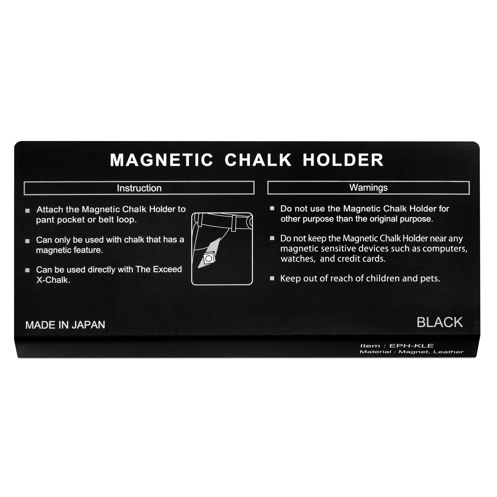 DERJATEL_DLYA_MELA_MEZZ_EXCEED_MAGNETIC_CHALK_HOLDER_EPH-KLE_MAGNITNYIY_CHERNYIY