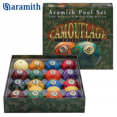 Шары "Aramith-Camouflage" 57,2 мм.