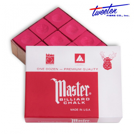 Мел "Master" red 12 шт.