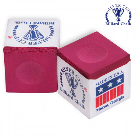 Мел "Silver Cup" burgundy 12шт.