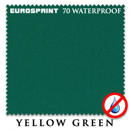Сукно "EuroSprint" 70 Waterproof 198см.Yellow green