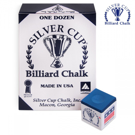 Мел "Silver Cup" royal blue 12 шт.