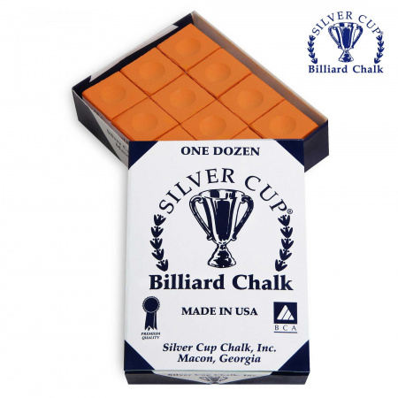 Мел "Silver Cup" orange 12шт.