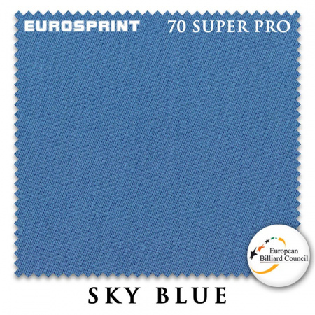 Сукно "EuroSprint" 70 Super Pro 198см.Sky blue